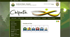 Desktop Screenshot of chipata-santander.gov.co